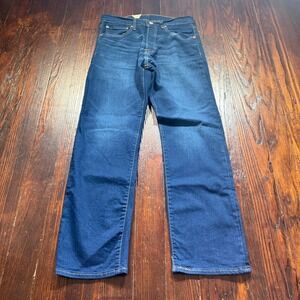 Levis 501 Jeans Mens 32x30 Blue Faded Straight Leg Button Fly Whiskers NWT